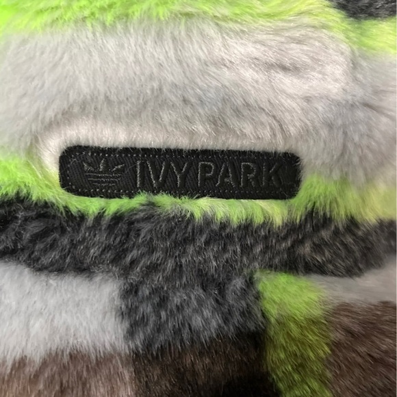 IVY PARK REVERSIBLE BUCKET HAT (WILD PINE/SOLID GREY/BLACK/SOLAR GREEN main image 8